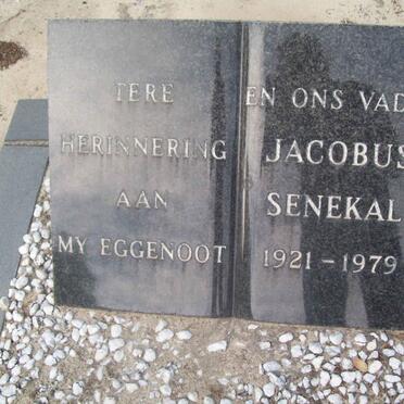 SENEKAL Jacobus 1921-1979