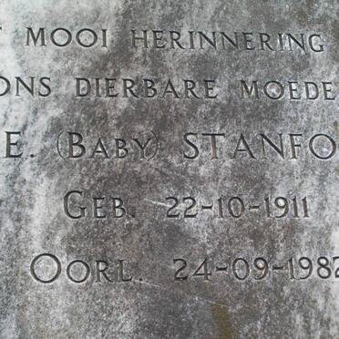 STANFORD J.E. 1911-1982