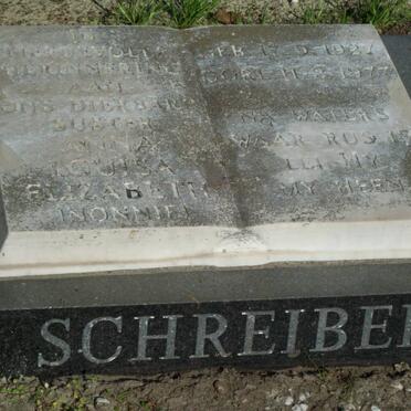 SCHREIBER Anna Louisa Elizabeth 1927-1972