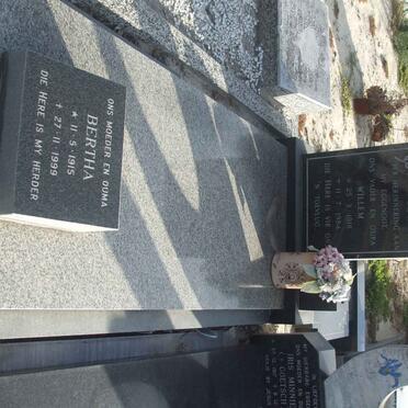 VISSER Willem 1918-1984 &amp; Bertha 1915-1999