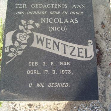 WENTZEL Nicolaas 1946-1973