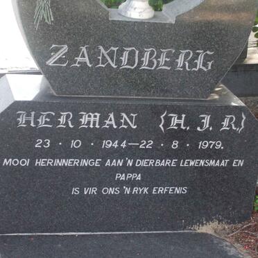 ZANDBERG H.J.R. 1944-1979