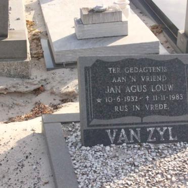 ZYL Jan Agus Louw, van 1932-1983