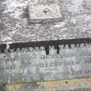 TABISHER Alexander H. 1863-1915