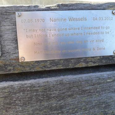 WESSELS Nanine 1970-2012