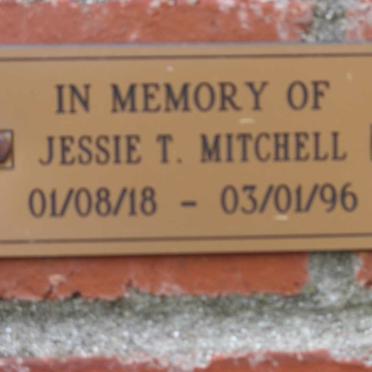 MITCHELL Jessie T. 1918-1996