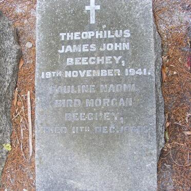 BEECHEY Theophilus James John -1941 :: BEECHEY Pauline Naomi Bird Morgan -1960
