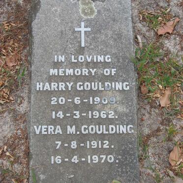 GOULDING Harry 1909-1962 :: GOULDING Vera M. 1912-1970