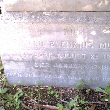 MURRAY Victor Blenkins 1887 - 1888