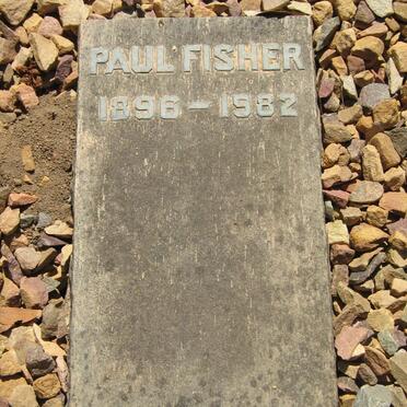 FISHER Paul 1896-1982