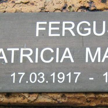 FERGUSON Patricia Margaret 1917-1994
