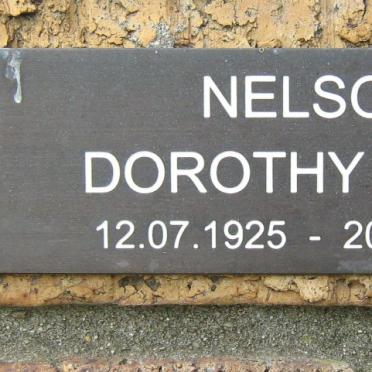 NELSON Dorothy Anne 1925-2007