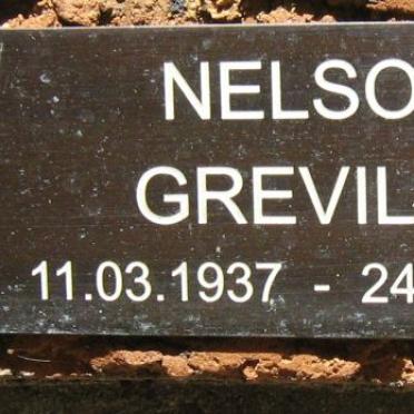 NELSON Greville 1937-2008