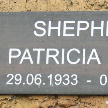 SHEPHERD Patricia Mary 1933-1994