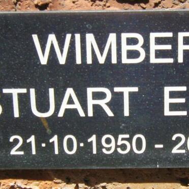 WIMBERLEY Stuart Edward 1950-2001