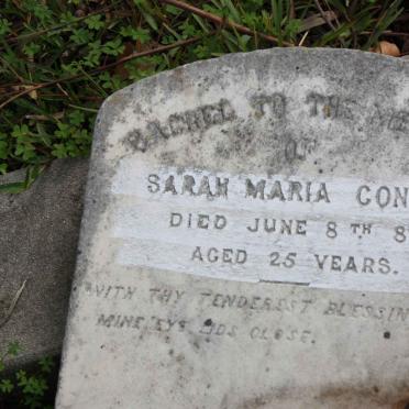 CONGO Sarah Maria  -1887