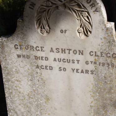 CLEGG George Ashton -1896