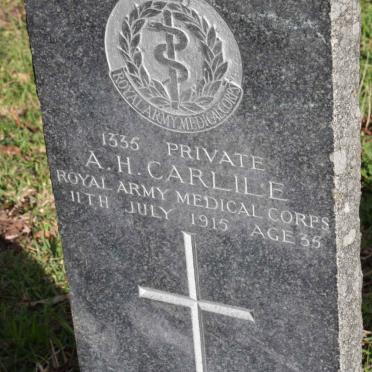 CARLILE A.H.  -1915