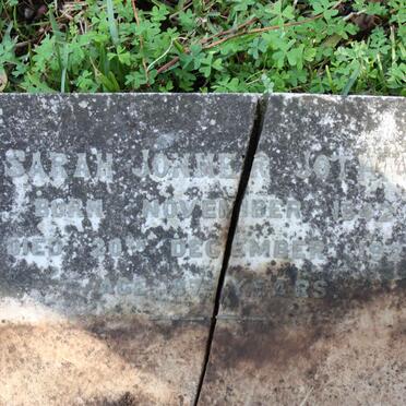 JOTHAN Sarah Jonner 1842-1929 