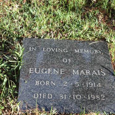 MARAIS Eugene 1914-1982