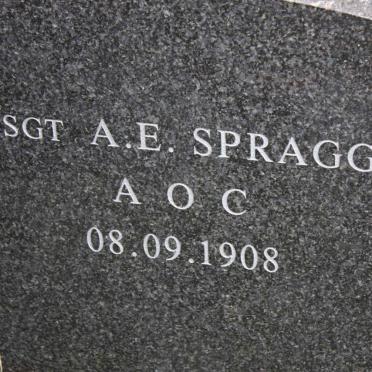 SPRAGGE A.E.  -1908