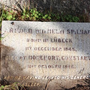 SPILHAUS Arnold Wilhelm 1845-1946