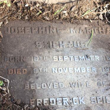 SPILHAUS Josephine Martha 1875-1965