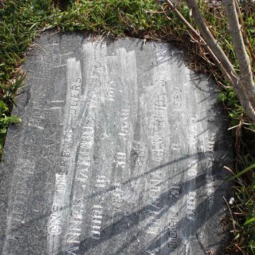 WESTRAAT Johannes Jakobus  -1913 &amp; Jacoba Johanna Getruida JACOBS  -1969