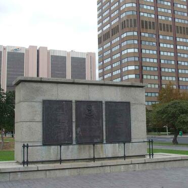 Western Cape, CAPE TOWN, City Bowl, Adderley street, World War II memorials