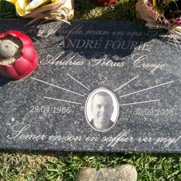 FOURIE Andries Petrus Cronje 1966-2006