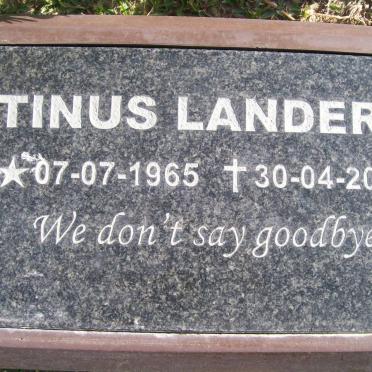 LANDERS Tinus 1965-2007