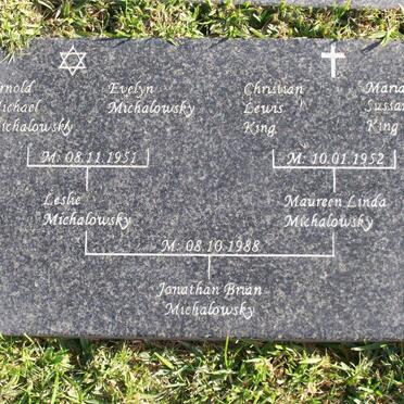 MICHALOWSKY Leslie 1959-2005 &amp; Maureen Linda KING 1952-_2