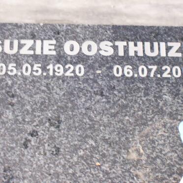 OOSTHUIZEN Suzie 1920-2004