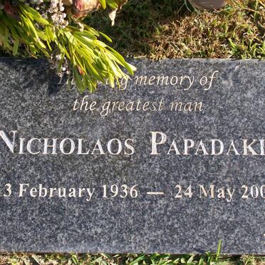 PAPADAKIS Nicholaos 1936-2005