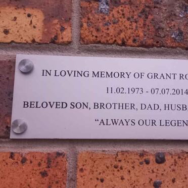 LAVERY Grant Robert 1973-2014