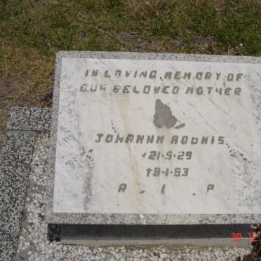 ADONIS Johanna 1929-1983