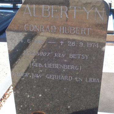 ALBERTYN Conrad Hubert 1916-1974