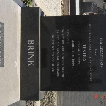 BRINK Tertius 1927-1966