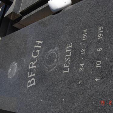 BERGH Leslie 1914-1975