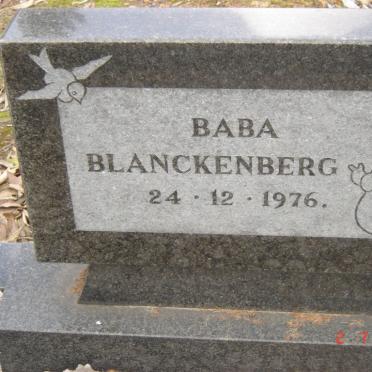 BLANCKENBERG Infant -1976
