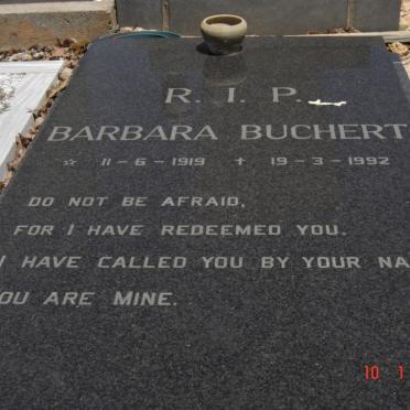 BUCHERT Barbara 1919-1992