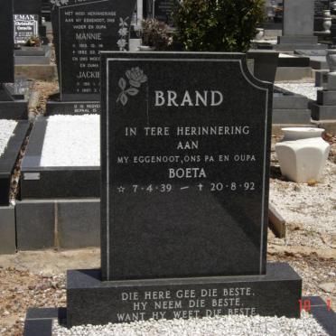 BRAND Boeta 1939-1992