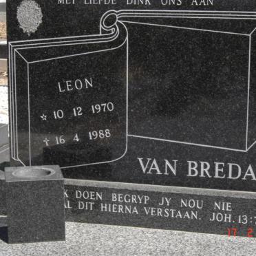 BREDA Leon, van 1970-1988