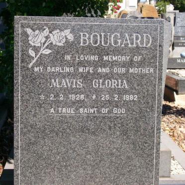 BOUGARD Mavis Gloria 1928-1982