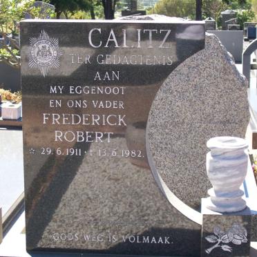 CALITZ Frederick Robert 1911-1982