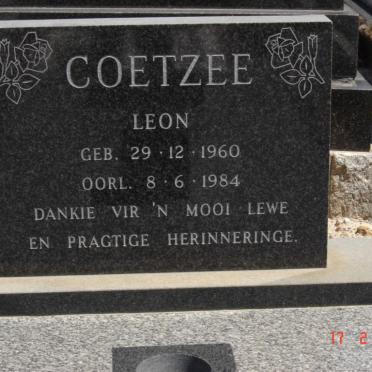 COETZEE Leon 1960-1984