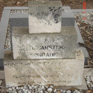 CONRADIE J.A. Carstens 1980-1980