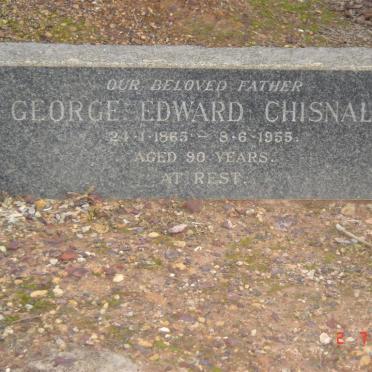 CHISNALL George Edward 1865-1955