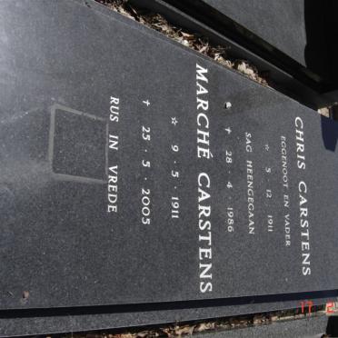 CARSTENS Chris 1911-1986 &amp; Marché 1911-2005