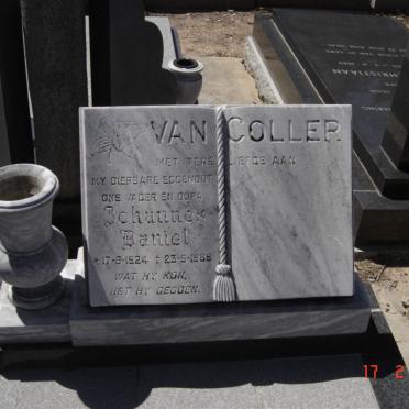COLLER Johannes Daniel, van 1924-1988